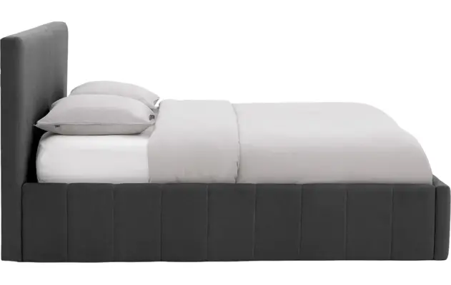 Goossens bedframe carte grijs stof - 8231660-goossens-carte-bedframe-microvezel-03