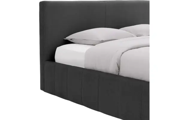 Goossens bedframe carte grijs stof - 8231660-goossens-carte-bedframe-microvezel-04