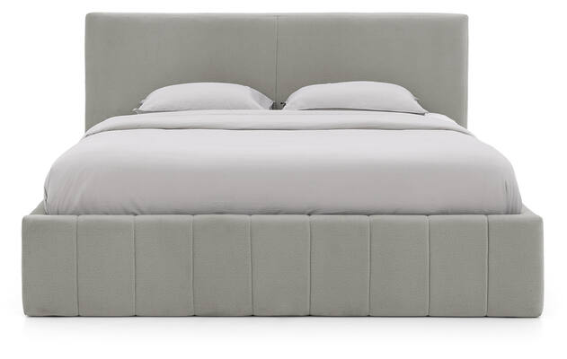 Goossens bedframe carte grijs stof - 8231661-goossens-carte-bedframe-microvezel-02
