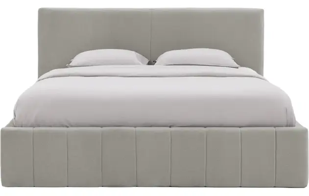 Goossens bedframe carte grijs stof - 8231661-goossens-carte-bedframe-microvezel-02