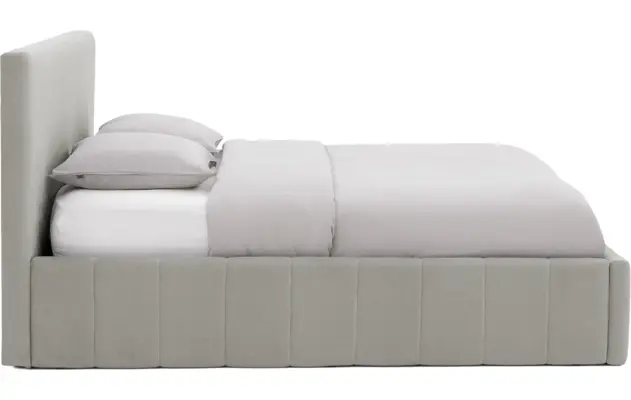 Goossens bedframe carte grijs stof - 8231661-goossens-carte-bedframe-microvezel-03