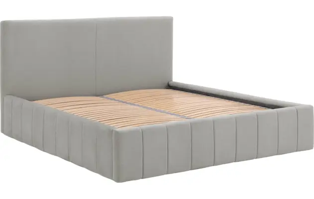 Goossens bedframe carte grijs stof - 8231661-goossens-carte-bedframe-microvezel-07