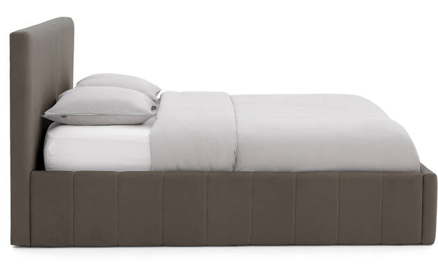 Goossens bedframe carte bruin stof - 8231663-goossens-carte-bedframe-microvezel-03