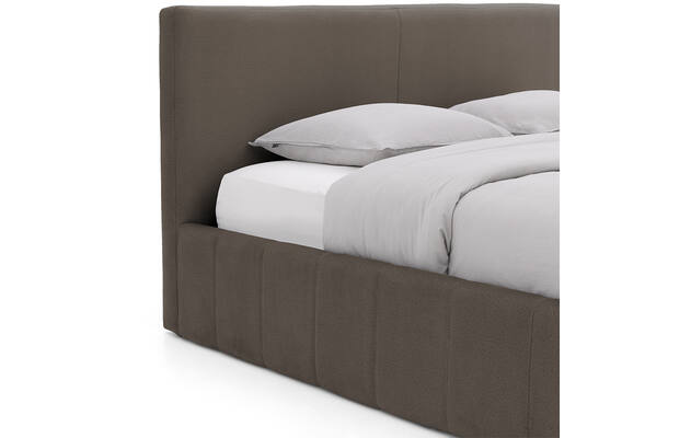Goossens bedframe carte bruin stof - 8231663-goossens-carte-bedframe-microvezel-04