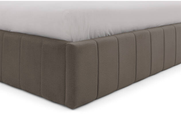 Goossens bedframe carte bruin stof - 8231663-goossens-carte-bedframe-microvezel-05