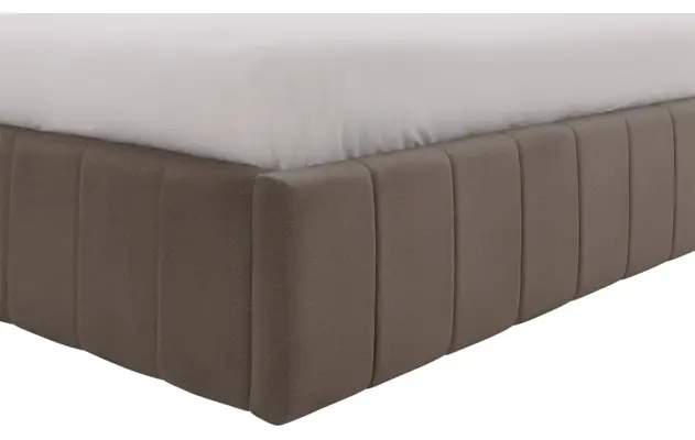 Goossens bedframe carte bruin stof - 8231663-goossens-carte-bedframe-microvezel-05