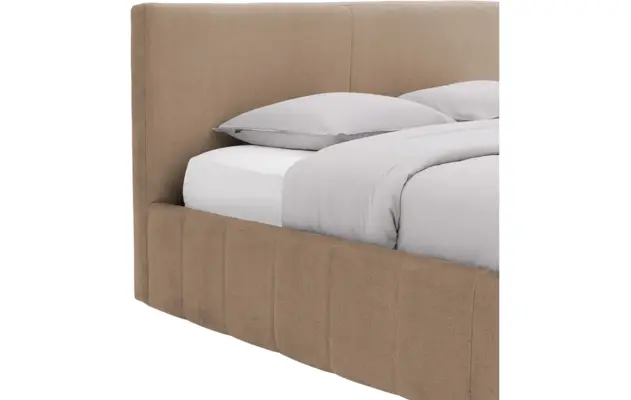 Goossens bedframe carte beige stof - 8231664-goossens-carte-bedframe-microvezel-04