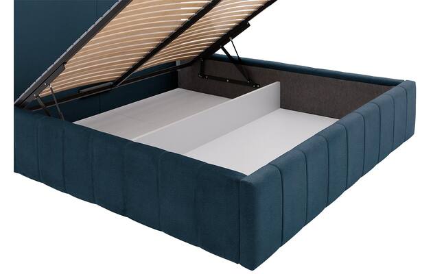 Goossens bedframe carte blauw stof - 8231666-goossens-carte-bedframe-microvezel-08