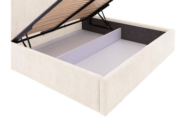 Goossens bedframe mysen storage bruin stof - 8231668-goossens-mysen-bedframe-stof-09