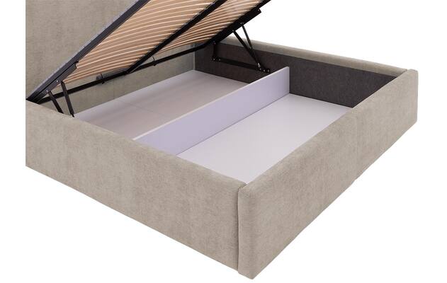 Goossens bedframe mysen storage bruin stof - 8231669-goossens-mysen-bedframe-stof-09