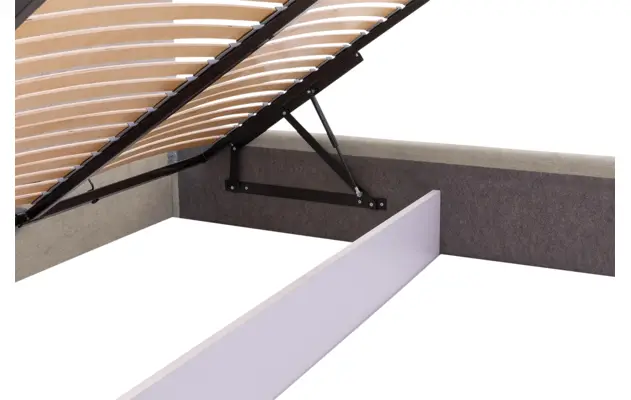 Goossens bedframe mysen storage bruin stof - 8231669-goossens-mysen-bedframe-stof-10