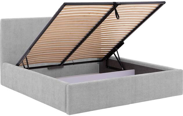 Goossens bedframe mysen storage grijs stof - 8231675-goossens-mysen-bedframe-stof-07