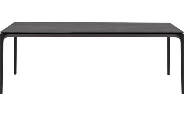 Goossens excellent eettafel uniek zwart eiken - 8231701-goossens-excellent-hygge-eettafel-eiken-zwart-02