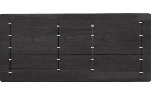 Goossens excellent eettafel uniek zwart eiken - 8231701-goossens-excellent-hygge-eettafel-eiken-zwart-08