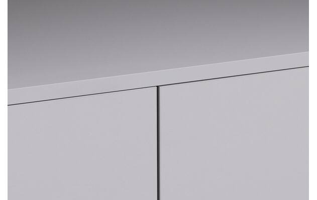 Goossens basic buffetkast madrid grijs melamine - 8231711-08