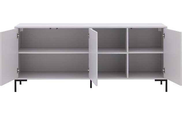 Goossens basic dressoir madrid grijs melamine - 8231712-02