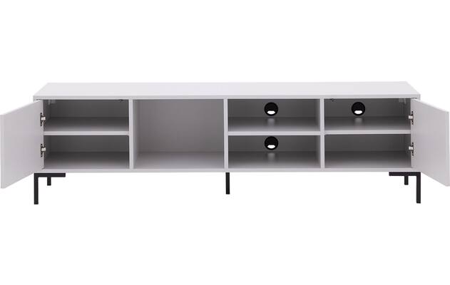Goossens basic tv meubel madrid grijs melamine - 8231713-02