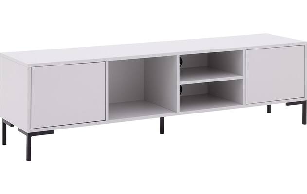 Goossens basic tv meubel madrid grijs melamine - 8231713-03