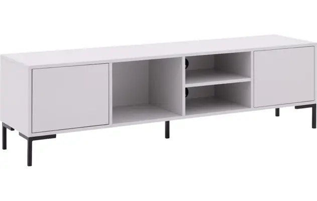 Goossens basic tv meubel madrid grijs melamine - 8231713-03