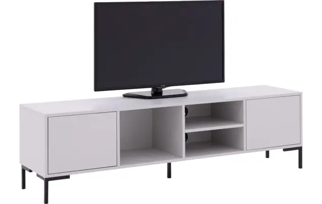 Goossens basic tv meubel madrid grijs melamine - 8231713-05