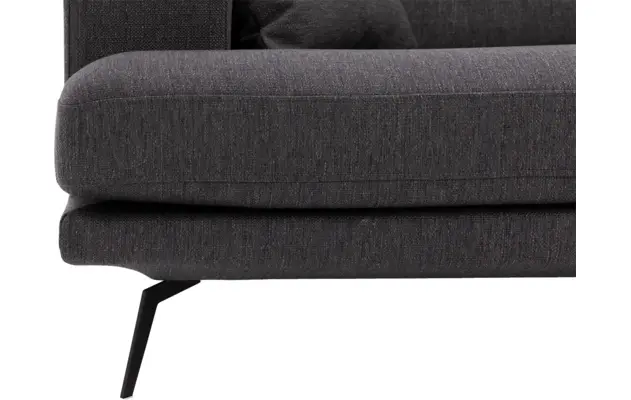 Goossens hoekbank viggo bruin stof - 8231818-09