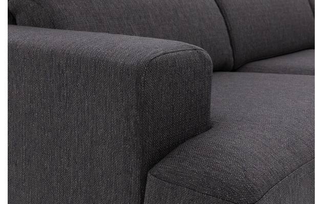 Goossens hoekbank viggo bruin stof - 8231818-11