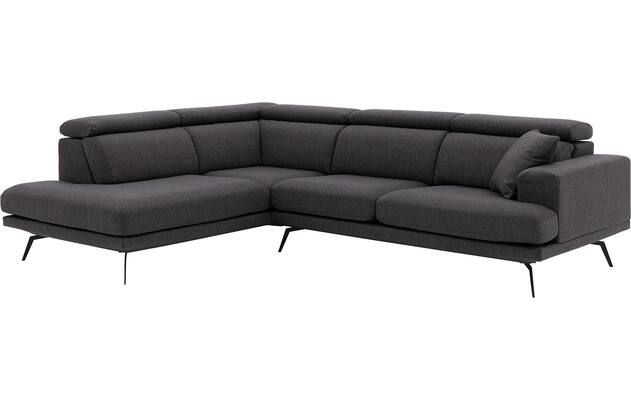 Goossens hoekbank viggo bruin stof - 8231818-gespiegeld-04