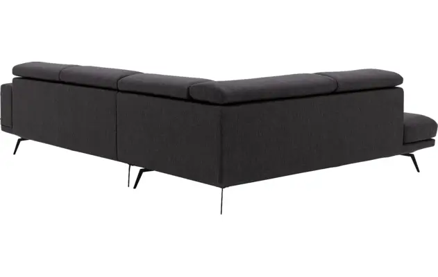 Goossens hoekbank viggo bruin stof - 8231818-gespiegeld-07