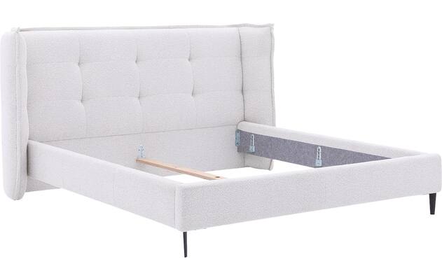 Goossens gestoffeerd bedframe octaaf grijs stof - 8231830-goossens-canon-bedframe-stof-06