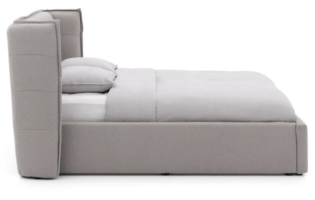 Goossens gestoffeerd bedframe canon grijs stof - 8231830-goossens-octaaf-bedframe-stof-03