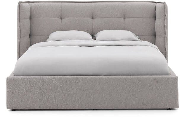 Goossens gestoffeerd bedframe canon grijs stof - 8231830-goossens-octaaf-bedframe-stof-04