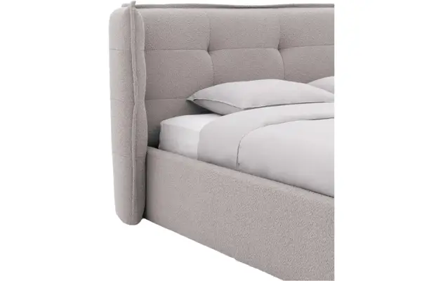 Goossens gestoffeerd bedframe canon grijs stof - 8231830-goossens-octaaf-bedframe-stof-07