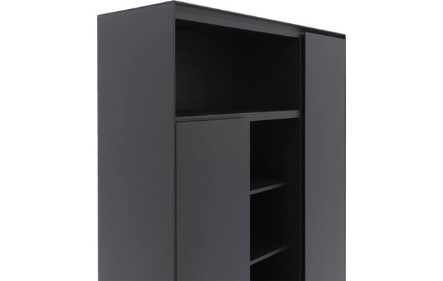 Goossens excellent opbergkast vic zwart eiken - 8231844-goossens-vic-opbergkast-eiken-06