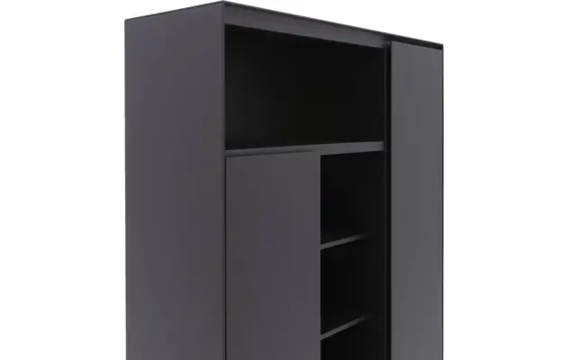 Goossens excellent opbergkast vic zwart eiken - 8231844-goossens-vic-opbergkast-eiken-06