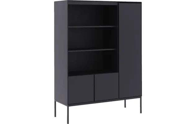 Goossens excellent opbergkast vic zwart eiken - 8231845-goossens-vic-opbergkast-eiken-03