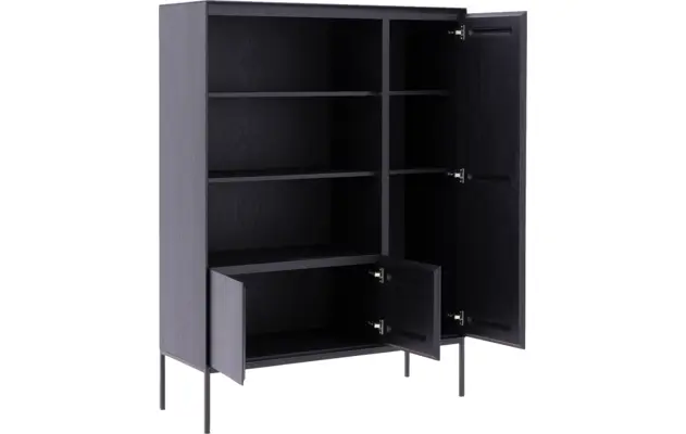 Goossens excellent opbergkast vic zwart eiken - 8231845-goossens-vic-opbergkast-eiken-04