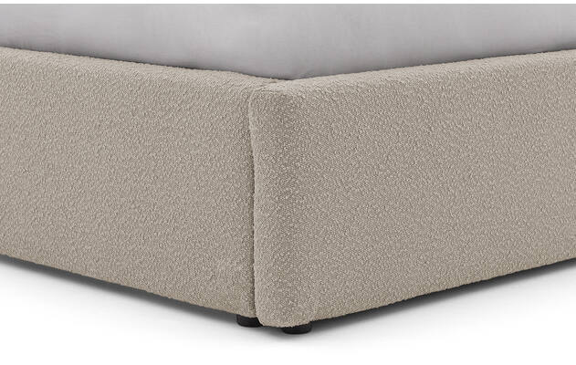 Goossens gestoffeerd bedframe canon bruin stof - 8231856-goossens-canon-bedframe-stof-09