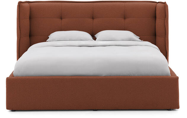Goossens gestoffeerd bedframe canon rood stof - 8231858-goossens-canon-bedframe-stof-04