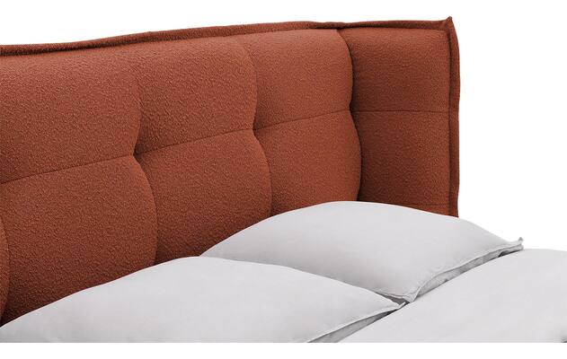 Goossens gestoffeerd bedframe canon rood stof - 8231858-goossens-canon-bedframe-stof-08