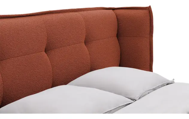 Goossens gestoffeerd bedframe canon rood stof - 8231858-goossens-canon-bedframe-stof-08