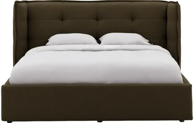 Goossens gestoffeerd bedframe canon groen stof - 8231859-goossens-canon-bedframe-stof-04