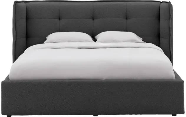 Goossens gestoffeerd bedframe canon grijs stof - 8231860-goossens-canon-bedframe-stof-04