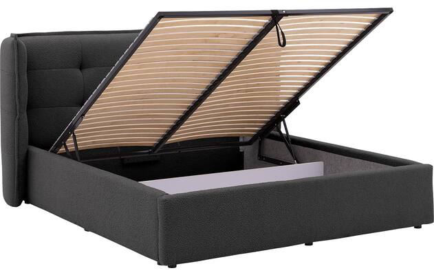 Goossens gestoffeerd bedframe canon grijs stof - 8231860-goossens-canon-bedframe-stof-05