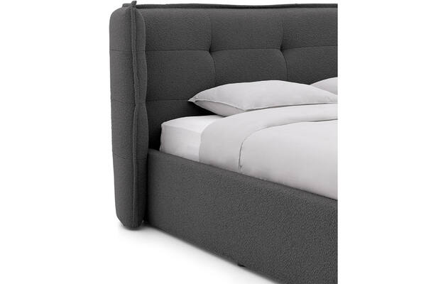 Goossens gestoffeerd bedframe canon grijs stof - 8231860-goossens-canon-bedframe-stof-07