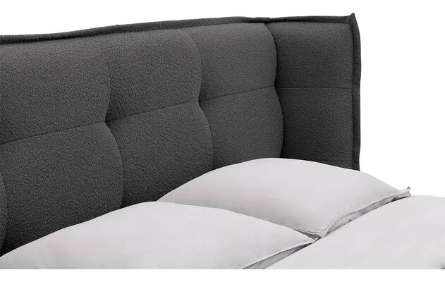 Goossens gestoffeerd bedframe canon grijs stof - 8231860-goossens-canon-bedframe-stof-08