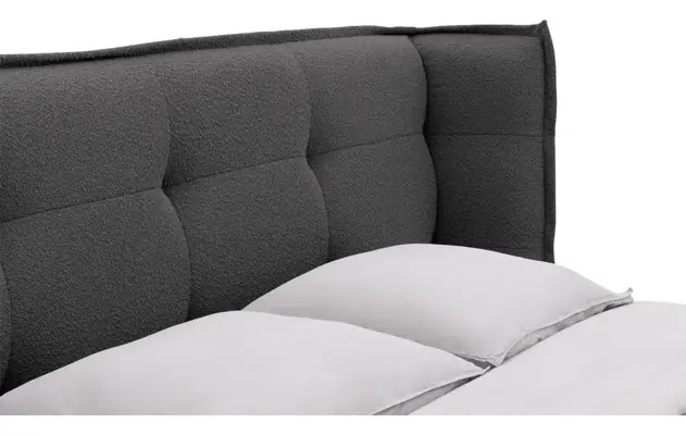 Goossens gestoffeerd bedframe canon grijs stof - 8231860-goossens-canon-bedframe-stof-08