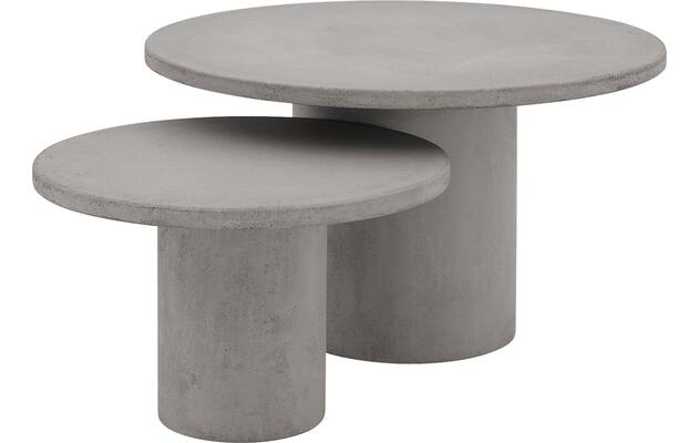 Goossens salontafel stone grijs beton - 8231872-goossens-stone-salontafel-beton-02
