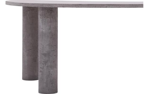 Goossens eettafel stone grijs beton - 8231885-goossens-stone-eettafel-beton-grijs-05