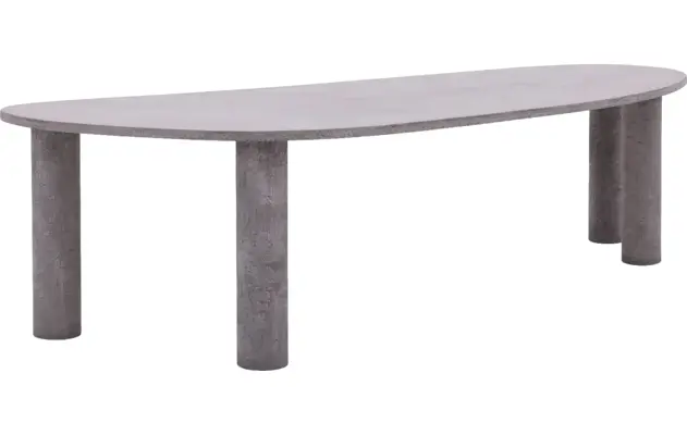 Goossens eettafel stone grijs beton - 8231886-goossens-stone-eettafel-beton-grijs-01