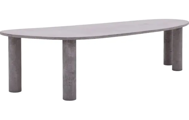 Goossens eettafel stone grijs beton - 8231887-goossens-stone-eettafel-beton-grijs-01